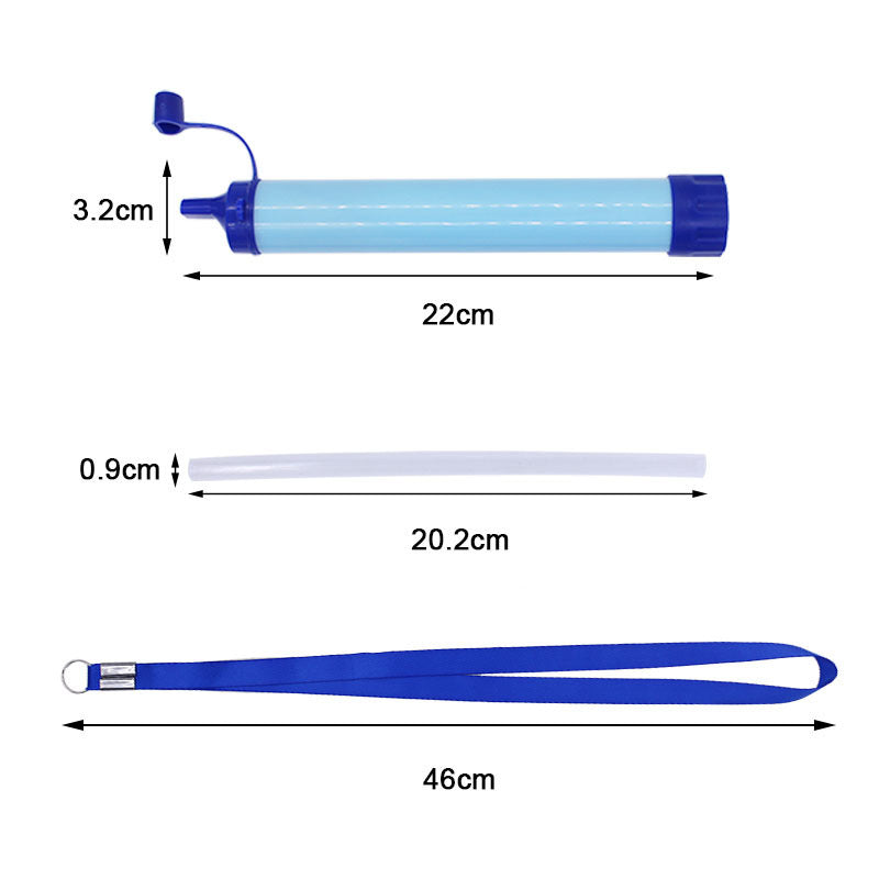 Emergency Water Filter for Survival Drinking Water Needs
